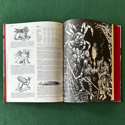 Vintage Advanced Dungeons & Dragons Accessory: Monster Manual 3RD PRINTING