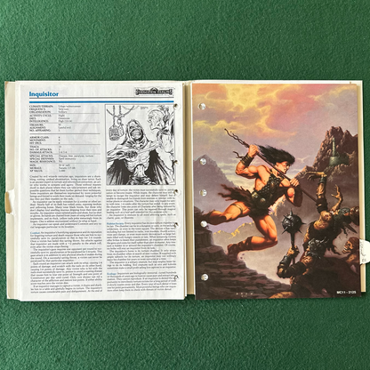 Vintage Dungeons & Dragons 2e Accessory: Forgotten Realms Monstrous Compendium Appendix