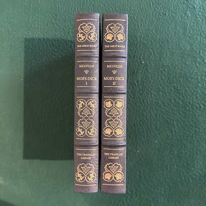 Vintage Fiction Hardback: Herman Melville - Moby Dick 2 VOLUME LIMITED EDITION