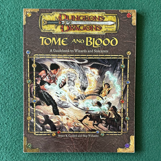Vintage Dungeons & Dragons 3.5e Accessory: Tome and Blood