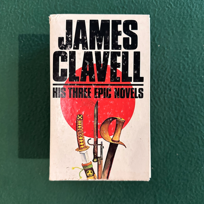 Vintage Fiction Paperbacks: James Clavell - Shogun, King Rat & Tai Pan Box Set