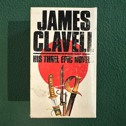 Vintage Fiction Paperbacks: James Clavell - Shogun, King Rat & Tai Pan Box Set