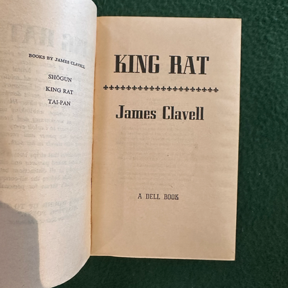 Vintage Fiction Paperbacks: James Clavell - Shogun, King Rat & Tai Pan Box Set