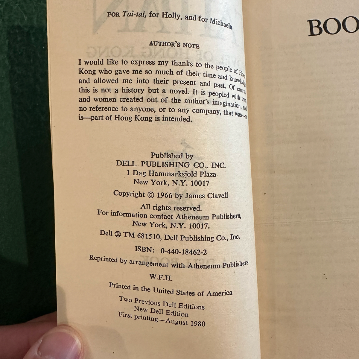Vintage Fiction Paperbacks: James Clavell - Shogun, King Rat & Tai Pan Box Set