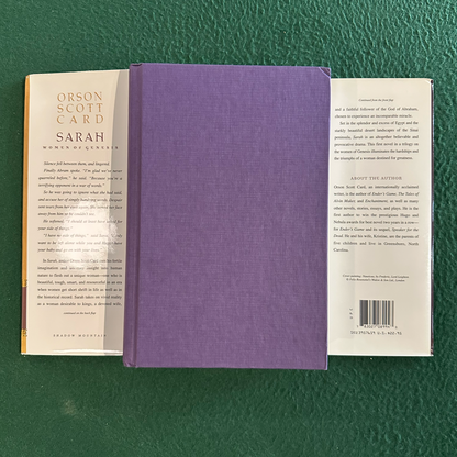 Vintage Fiction Hardback: Orson Scott Card - Sarah SIGNED FIRST EDITION