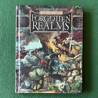 Dungeons & Dragons Accessory: Ed Greenwood Presents Elminster's Forgotten Realms FIRST PRINTING
