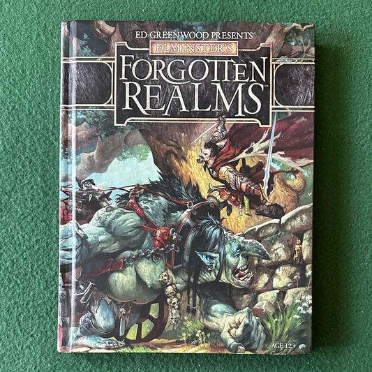 Dungeons & Dragons Accessory: Ed Greenwood Presents Elminster's Forgotten Realms FIRST PRINTING