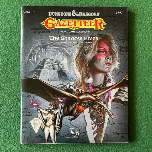 Vintage Dungeons & Dragons Accessory: Gazetteer: The Shadow Elves