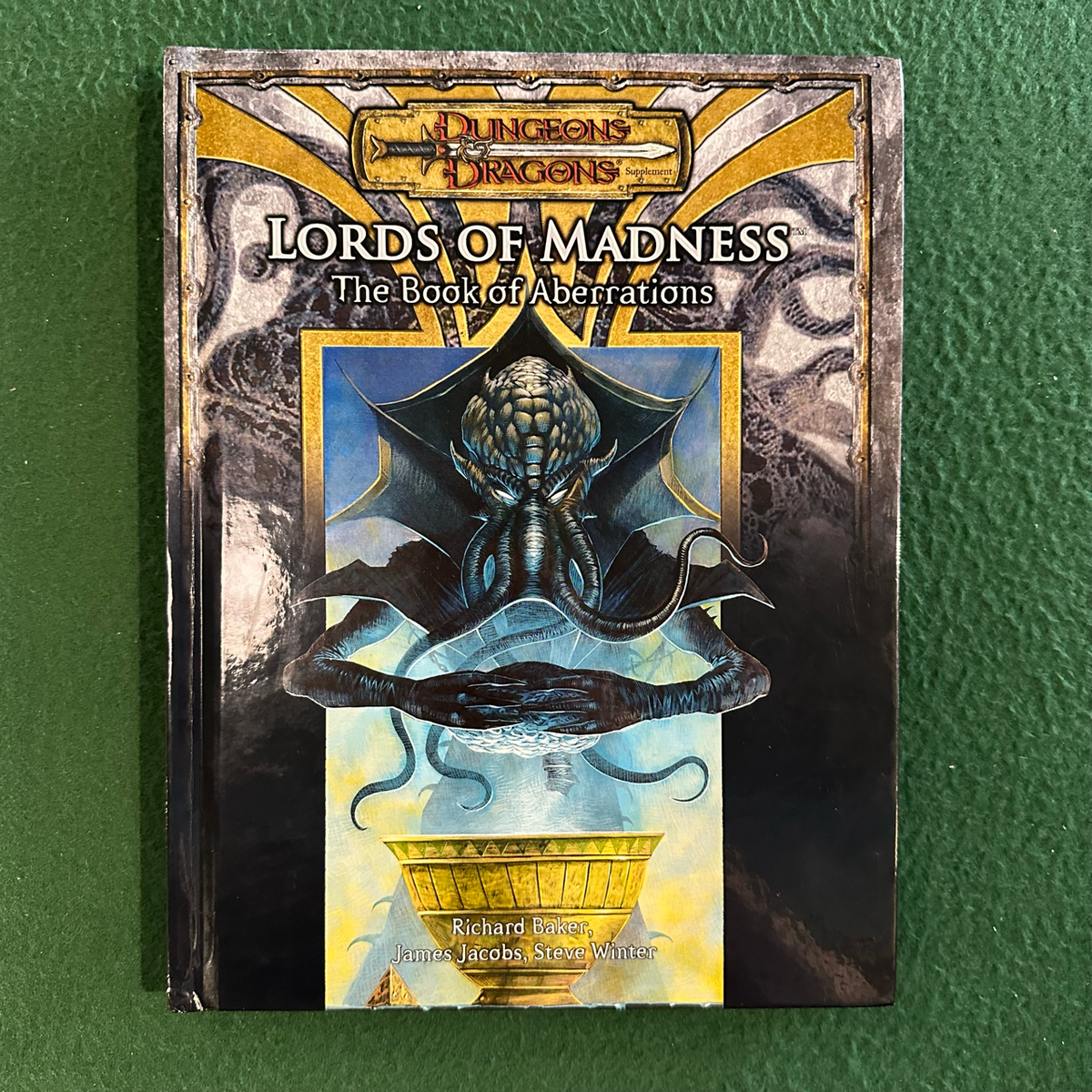 Vintage Dungeons & Dragons 3.5e Accessory: Lords of Madness FIRST PRINTING