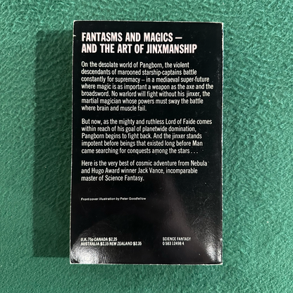 Vintage Sci-Fi Paperback: Jack Vance - Phantasms and Magics