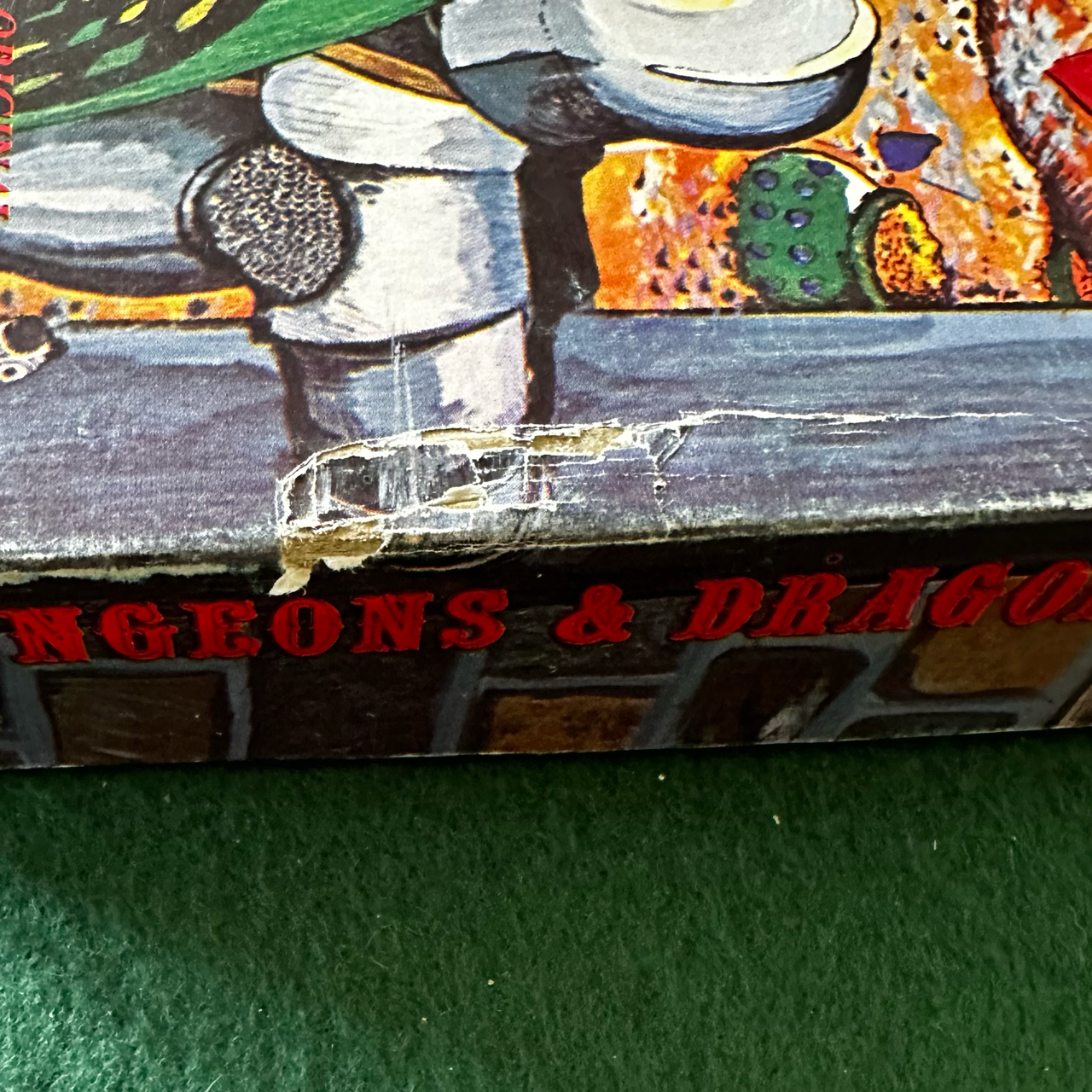 Vintage Dungeons & Dragons Box Set: Basic Set 1001 1979 With Uncut Chits