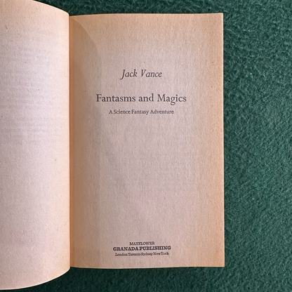 Vintage Sci-Fi Paperback: Jack Vance - Phantasms and Magics