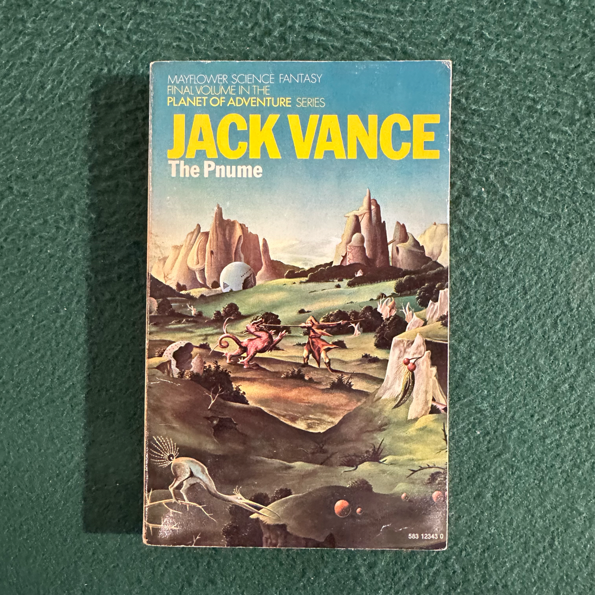 Vintage Sci-Fi Paperback: Jack Vance - The Pnume