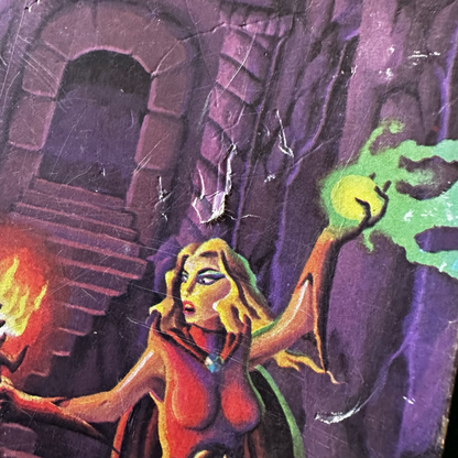 Vintage Dungeons & Dragons Box Set: Basic Set 1011 1980 With Dice