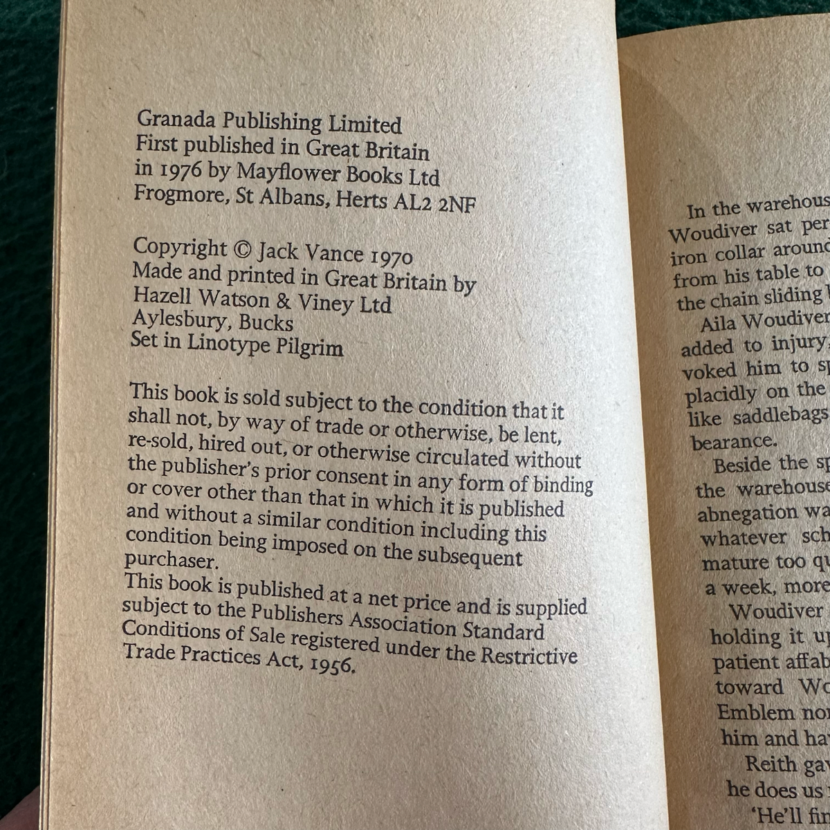 Vintage Sci-Fi Paperback: Jack Vance - The Pnume