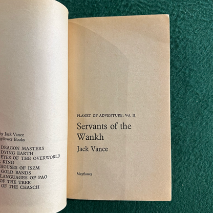 Vintage Sci-Fi Paperback: Jack Vance - Servants of the Wankh