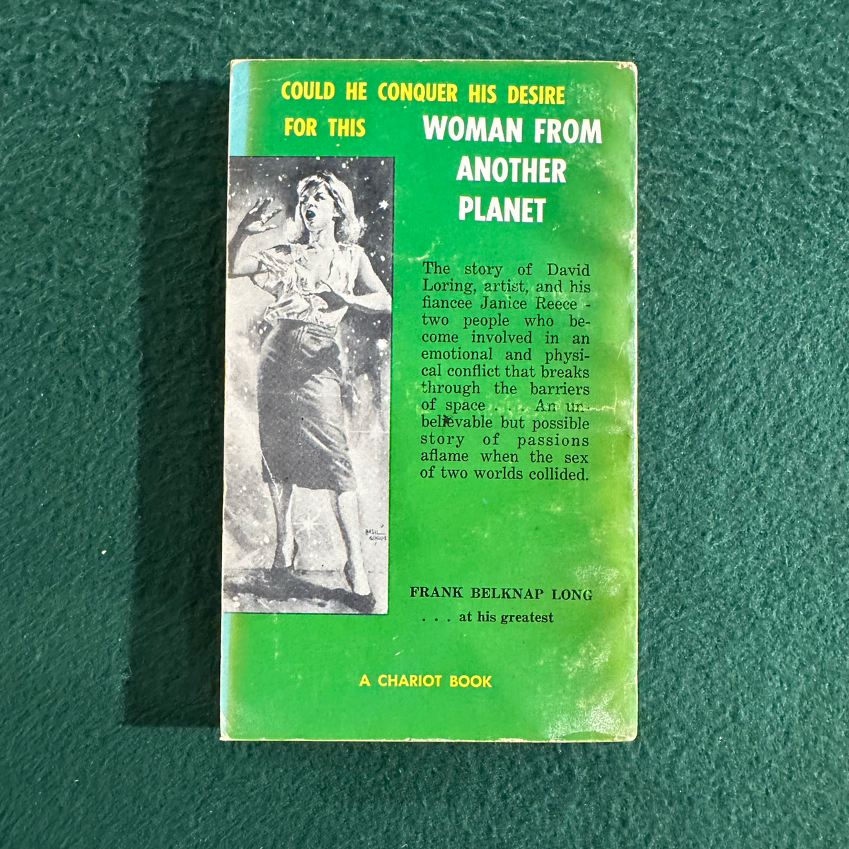 Vintage Sci-Fi Paperback: Frank Belknap Long - Woman From Another Planet