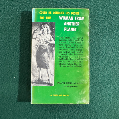 Vintage Sci-Fi Paperback: Frank Belknap Long - Woman From Another Planet