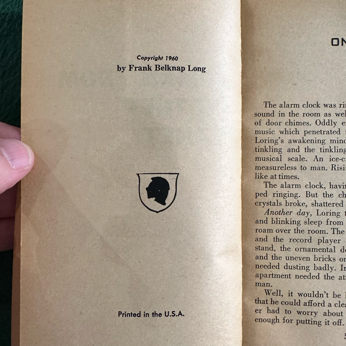Vintage Sci-Fi Paperback: Frank Belknap Long - Woman From Another Planet
