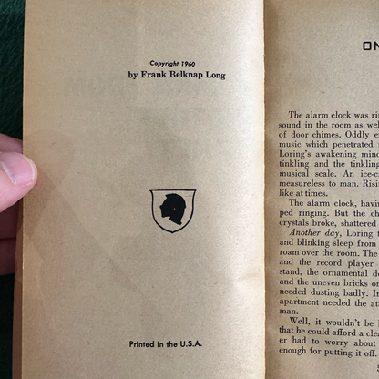 Vintage Sci-Fi Paperback: Frank Belknap Long - Woman From Another Planet