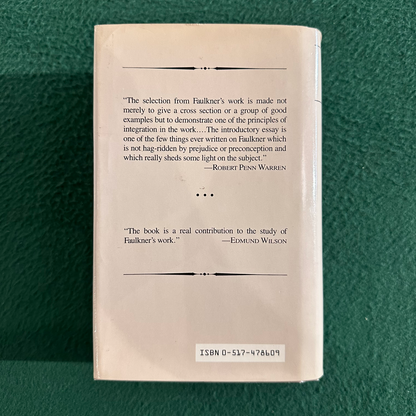 Vintage Fiction Hardback: The Portable Faulkner - Edited by Malcolm Cowley FIRST PRINTING
