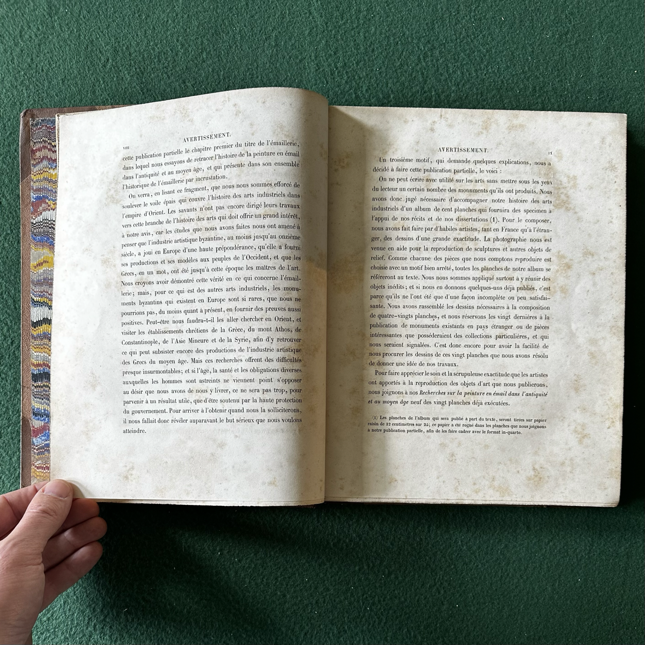 Antique Art Hardback: Jules Lebarte - Recherches sur la Peinture en Email dans L'antiquite et au Moyen Age 1856