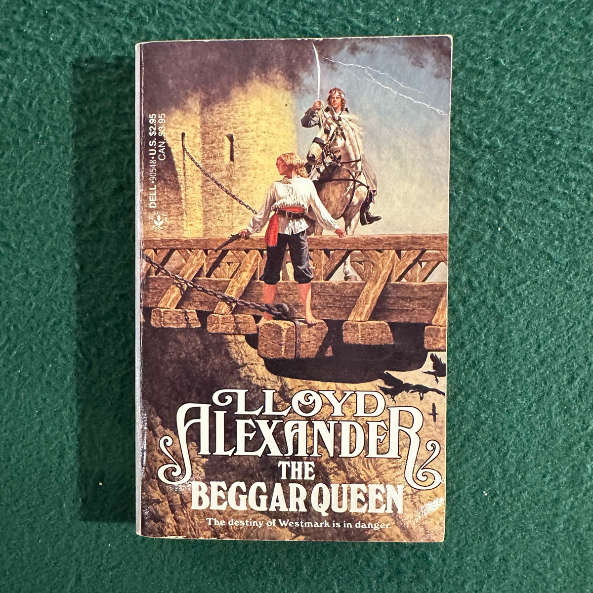 Vintage Fantasy Paperback: Lloyd Alexander - The Beggar Queen