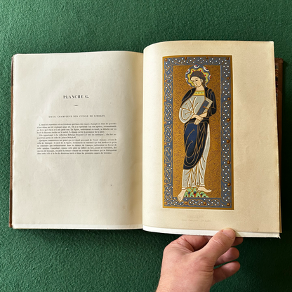 Antique Art Hardback: Jules Lebarte - Recherches sur la Peinture en Email dans L'antiquite et au Moyen Age 1856