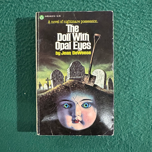 Vintage Horror Paperback: Jean DeWeese The Doll with Opal Eyes