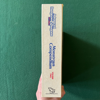 Vintage Advanced Dungeons & Dragons 2e Accessory: Monstrous Compendium: Volume Two FILLED