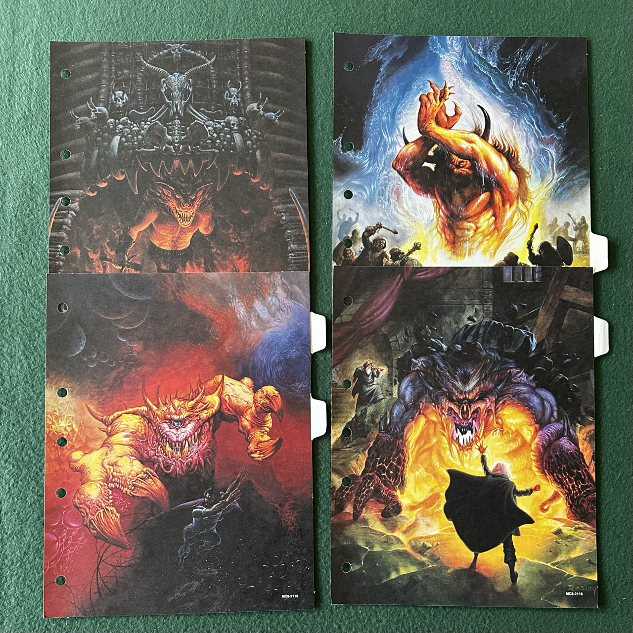 Vintage Advanced Dungeons & Dragons 2e Accessory: Monstrous Compendium: Outer Planes Appendix