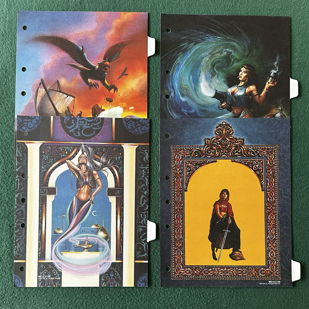 Vintage Advanced Dungeons & Dragons 2e Accessory: Monstrous Compendium: A-Qadim Appendix