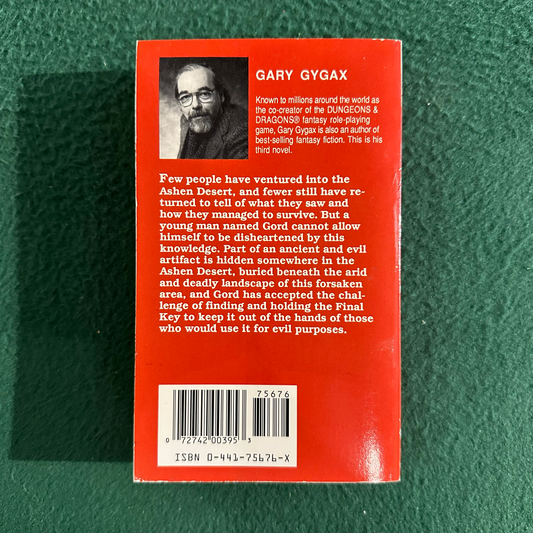 Vintage Fantasy Paperback: Gary Gygax - Gord the Rogue: Sea of Death FIRST PRINTING