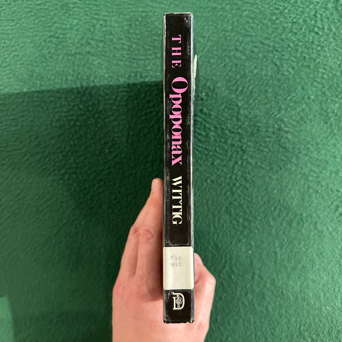 Vintage Fiction Paperback: Monique Wittig - The Opoponax FIRST PRINTING