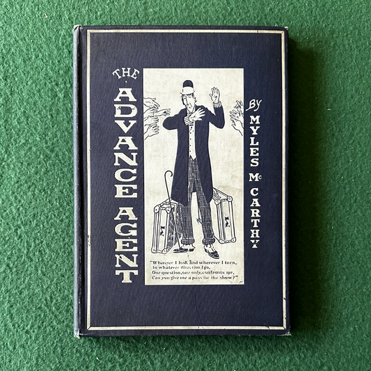 Vintage Fiction Hardback: Miles McCarthy - The Advance Agent