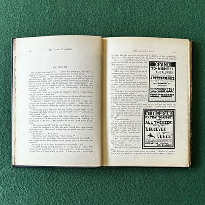 Vintage Fiction Hardback: Miles McCarthy - The Advance Agent