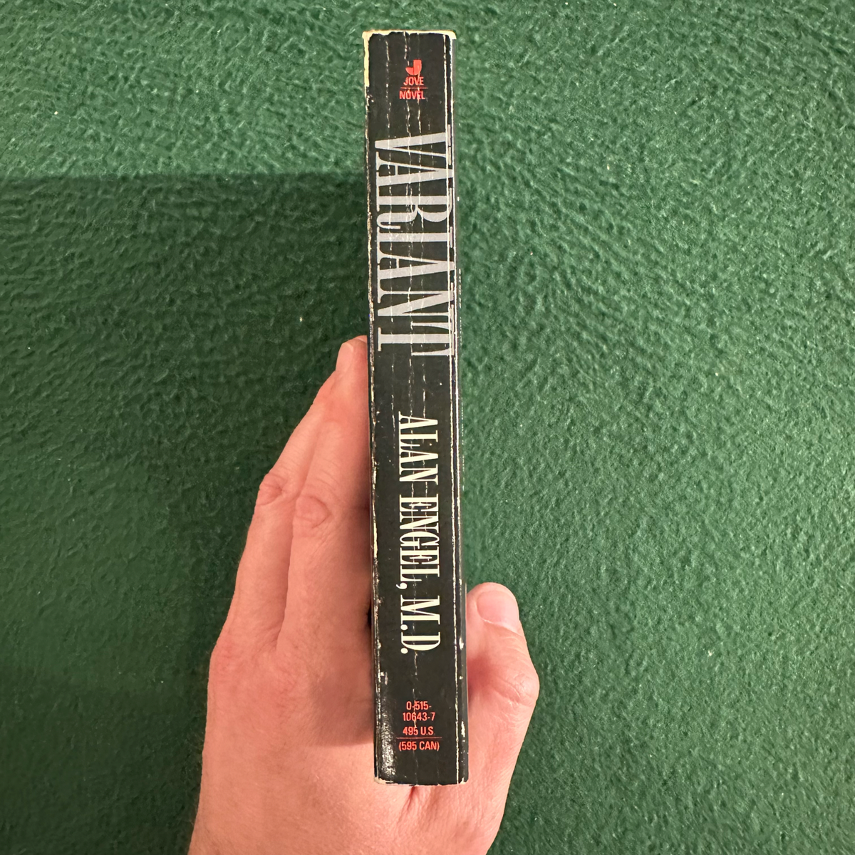 Vintage Horror Paperback: Alan Engel MD - Varient FIRST PRINTING