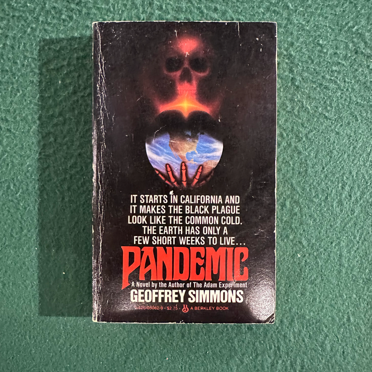 Vintage Horror Paperback: Geoffrey Simmons - Pandemic