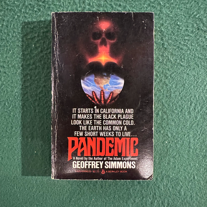 Vintage Horror Paperback: Geoffrey Simmons - Pandemic