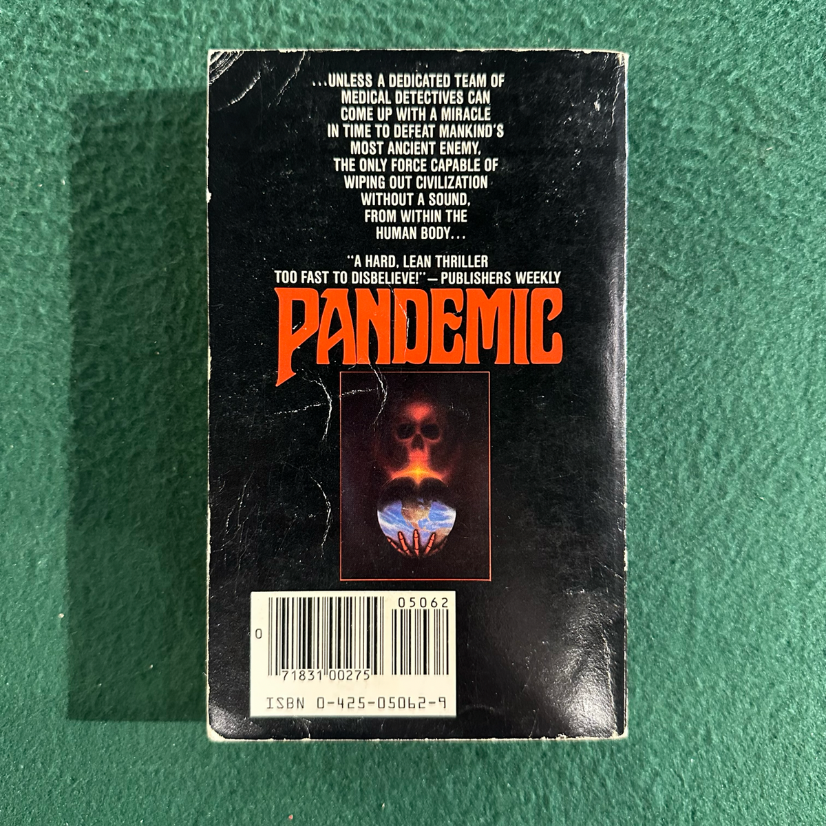 Vintage Horror Paperback: Geoffrey Simmons - Pandemic