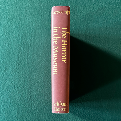 Vintage Horror Hardback: H P Lovecraft - The Horror at the Museum THIRD PRINTING