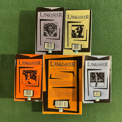 Vintage Fantasy Paperbacks: Fritz Leiber - Adventures of Fafhrd and The Gray Mouser Vols 1-4 with Swords Against the Shadowland, Mignola Covers