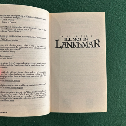 Vintage Fantasy Paperbacks: Fritz Leiber - Adventures of Fafhrd and The Gray Mouser Vols 1-4 with Swords Against the Shadowland, Mignola Covers