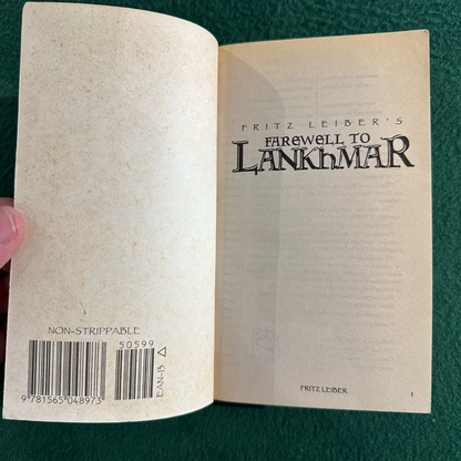 Vintage Fantasy Paperbacks: Fritz Leiber - Adventures of Fafhrd and The Gray Mouser Vols 1-4 with Swords Against the Shadowland, Mignola Covers