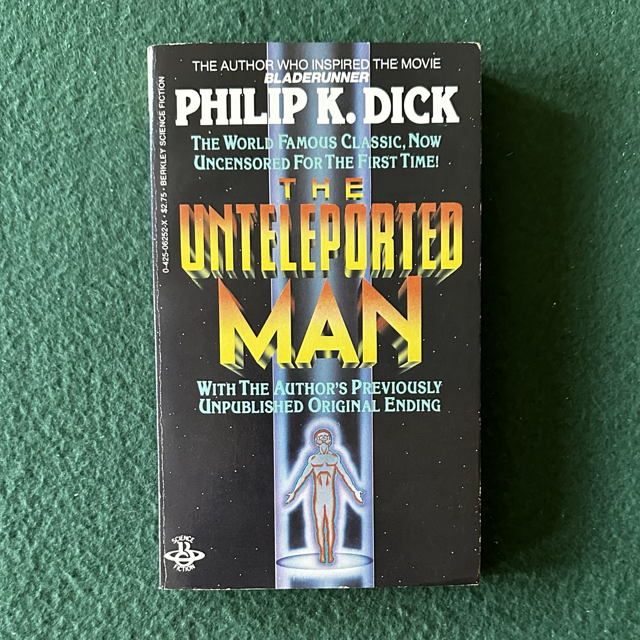 Vintage Sci-Fi Paperback: Philip K Dick - The Unteleported Man