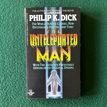 Vintage Sci-Fi Paperback: Philip K Dick - The Unteleported Man