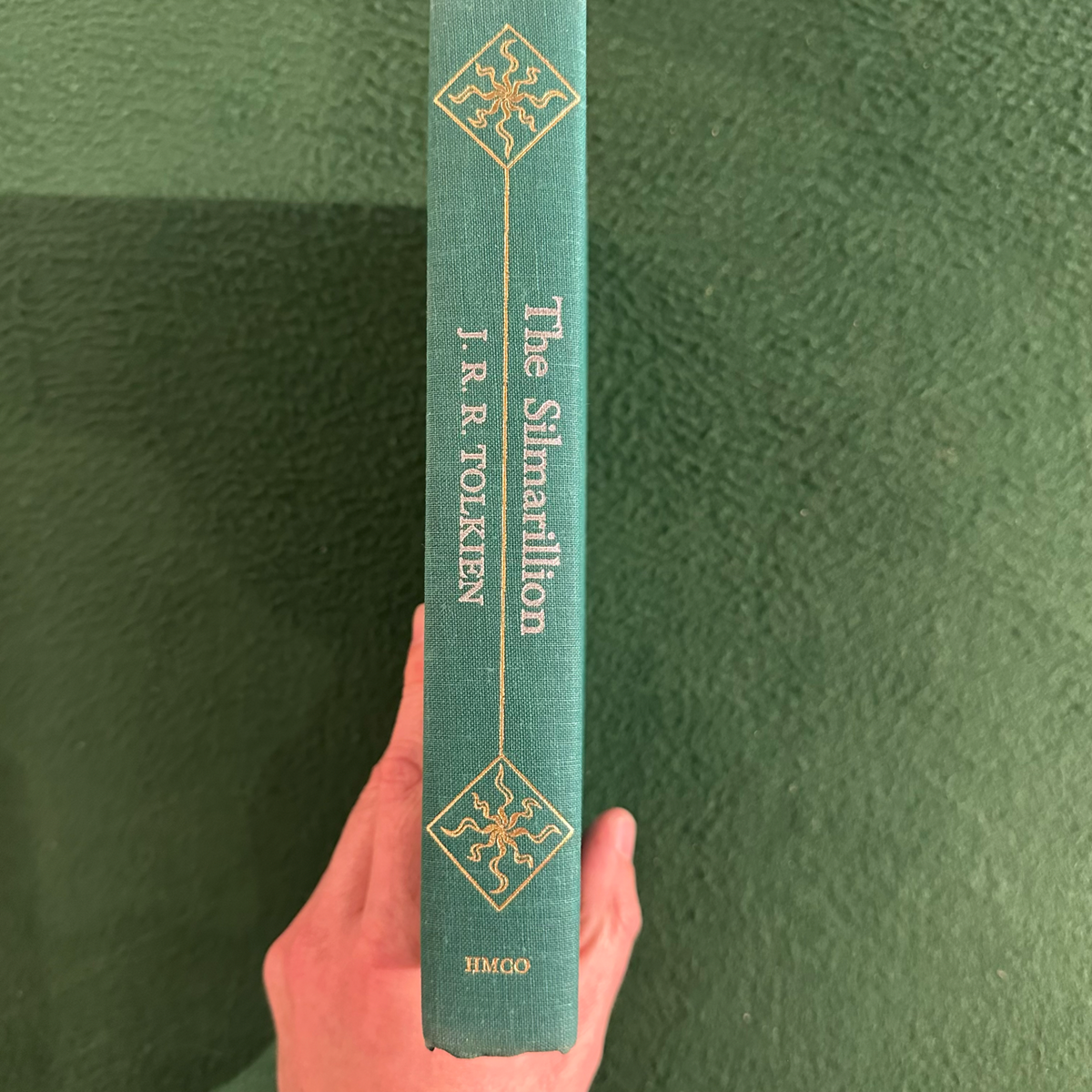 Vintage Fantasy Hardback: JRR Tolkien - The Silmarillion FIRST EDITION/PRINTING
