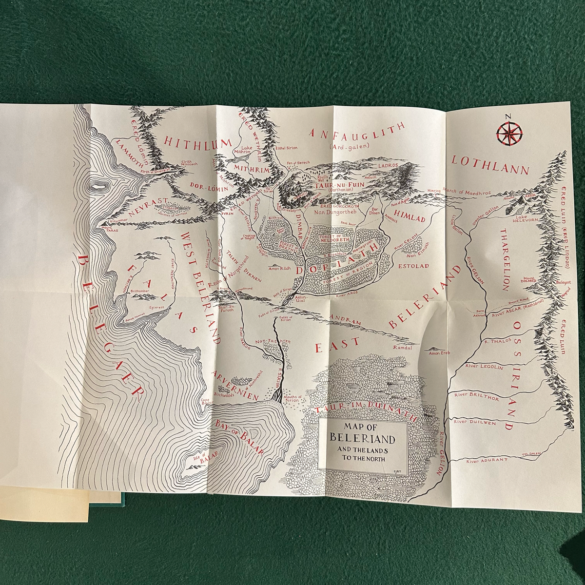Vintage Fantasy Hardback: JRR Tolkien - The Silmarillion FIRST EDITION/PRINTING