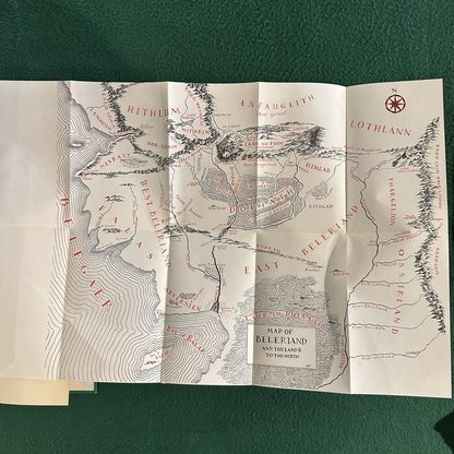 Vintage Fantasy Hardback: JRR Tolkien - The Silmarillion FIRST EDITION/PRINTING