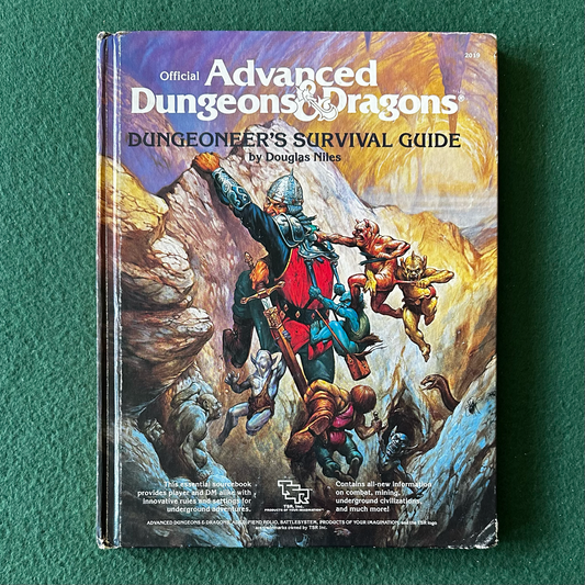 Vintage Advanced Dungeons & Dragons Accessory: Dungeoneer's Survival Guide